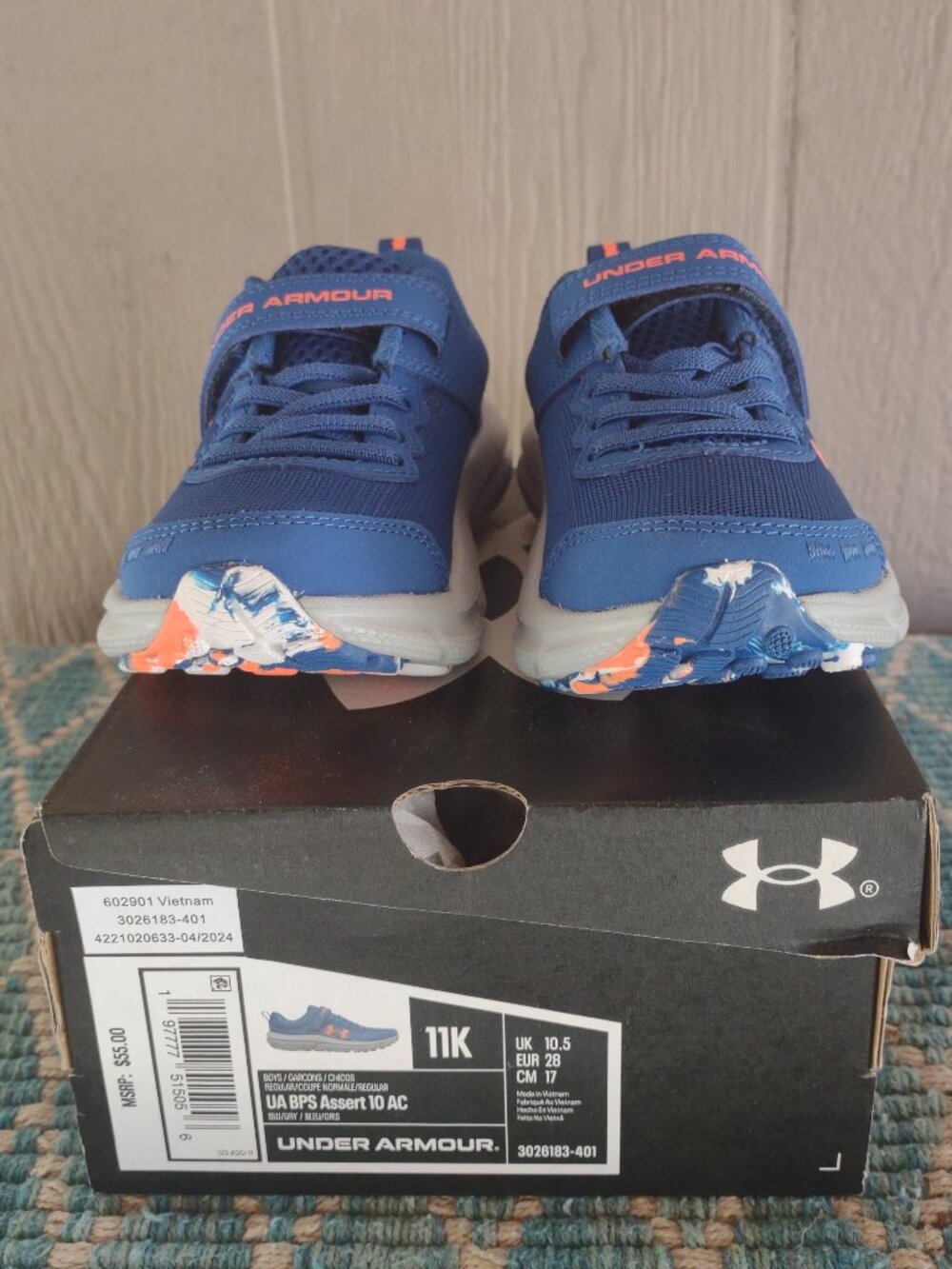 Kids Brand New Under Armor Shoes
